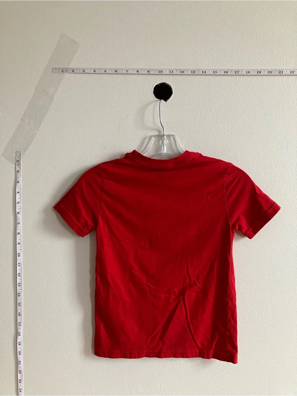 Ralph Lauren 7 130cm American Flag Patch Red Vintage Heritage Kids Tee